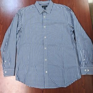 Banana Republic Factory Dress Shirt Large Gingham